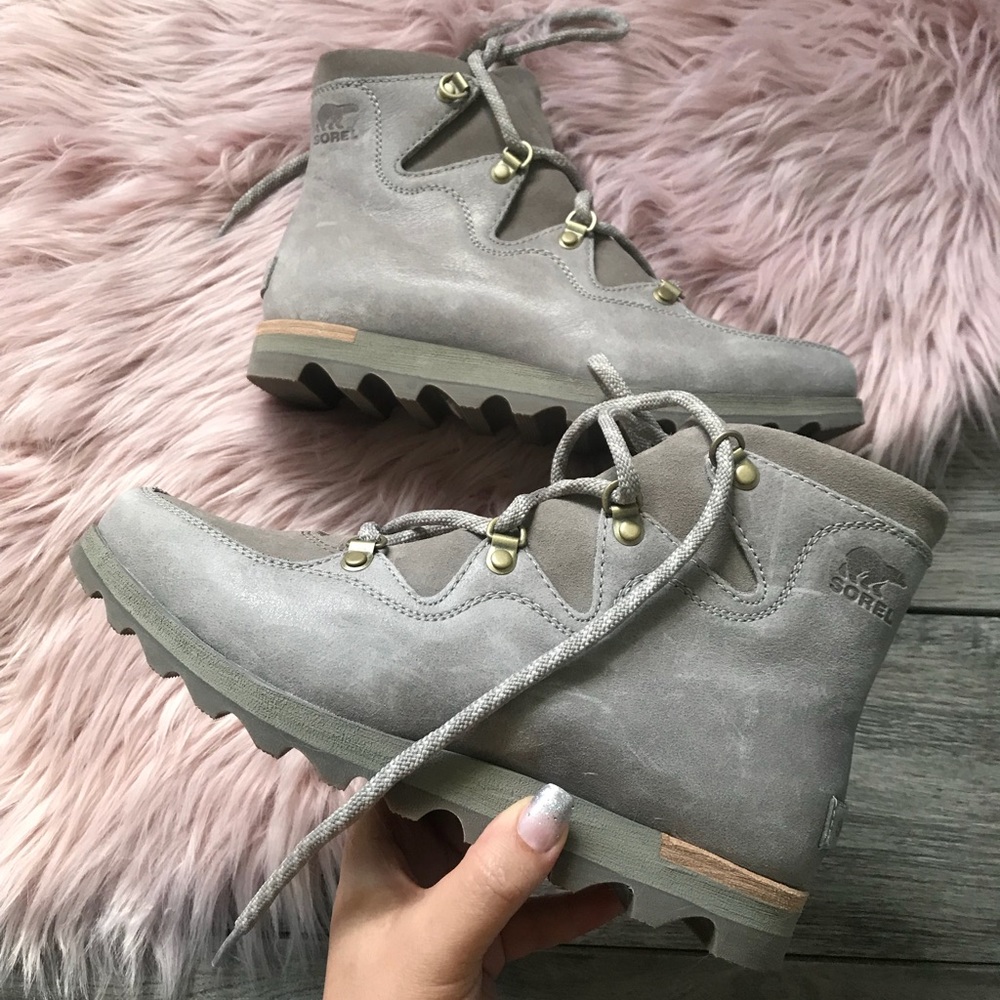 SOREL sneakchic alpine waterproof suede boots - Picture 7 of 8